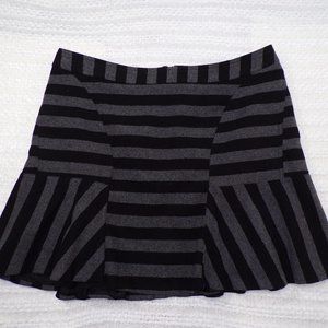 Worthington Wool Blend Striped Skirt, Sz 18